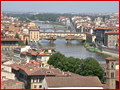 Firenze - veduta panoramica Ponte Vecchio